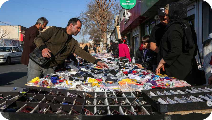 تصاویر بازار امامزاده حسن